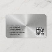 🤖Chatbotデベロッパー会話AIエンジニアNLP 名刺 (裏面)