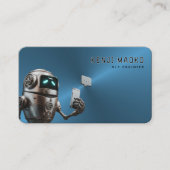 🤖Chatbotデベロッパー会話AI NLPエンジニア 名刺 (正面)