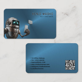 🤖Chatbotデベロッパー会話AI NLPエンジニア 名刺