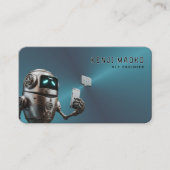 🤖Chatbotデベロッパー会話AI NLPエンジニア 名刺 (正面)