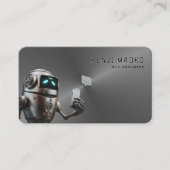 🤖Chatbotデベロッパー会話AI NLPエンジニア 名刺 (正面)