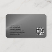 🤖Chatbotデベロッパー会話AI NLPエンジニア 名刺 (裏面)