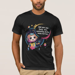 ChatbotミームをCartoonテンプレートで作成 Tシャツ