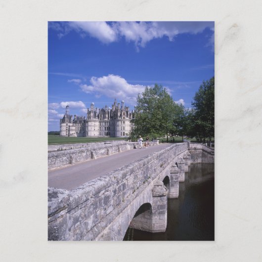 Chateau Chambord, Loire Valley, France ポストカード (正面)