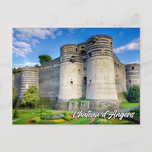 Chateau d'Angers, Angers, France ポストカード (正面)