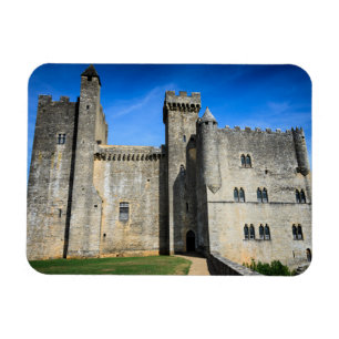 Chateau de Beynacの城の長方形の磁石 マグネット