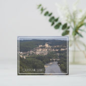 Château de Beynac, Dordogne, France シーズンポストカード (スタンド正面)
