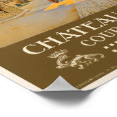 Château de Blois France Vintage Poster 1928 ポスター (角)