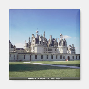 Chateau de Chambord、ロアール、フランス マグネット