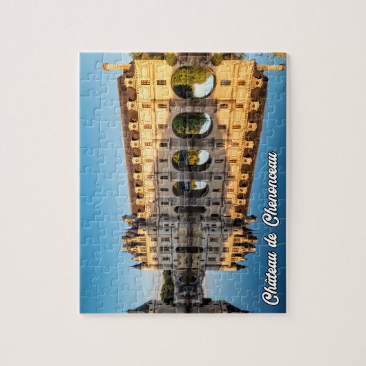Chateau de Chenonceau, France ジグソーパズル (縦)