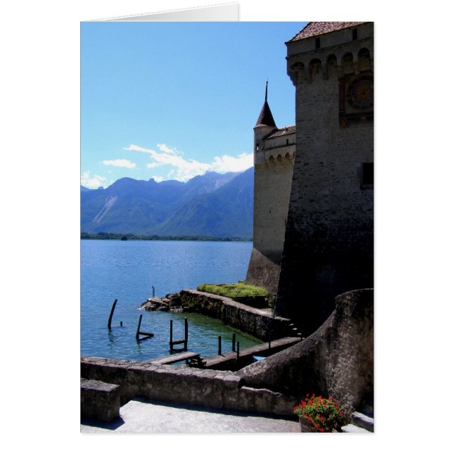 Chateau de Chillonからの眺め (正面)