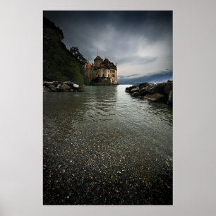 Chateau de Chillon ポスター