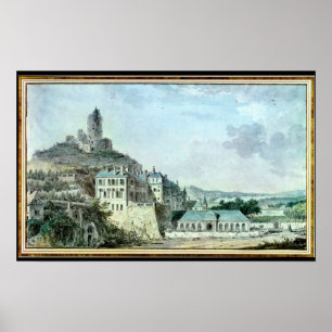 Chateau de La Roche-Guyon ポスター