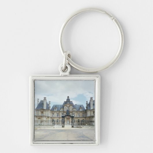 Chateau de Maisonsの西の正面の眺め キーホルダー (正面)