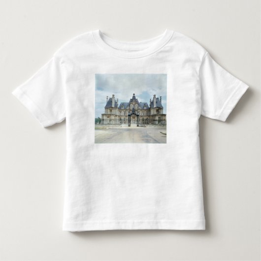 Chateau de Maisonsの西の正面の眺め トドラーTシャツ (正面)