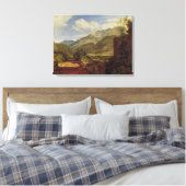 Chateau de St. Michael, Bonneville, Savoy, 1803 (o キャンバスプリント (インサイチュ (寝室))