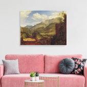 Chateau de St. Michael, Bonneville, Savoy, 1803 (o キャンバスプリント (インサイチュ (リビング))