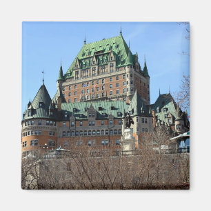 Château Frontenac、Québec、カナダ マグネット