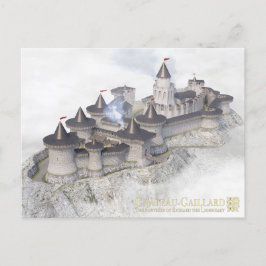 Château-Gaillard, on the sea of mist, ポストカード