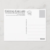 Château-Gaillard, on the sea of mist, ポストカード (裏面)