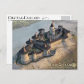 Château-Gaillard veillant sur le Petit Andely, ポストカード (正面/裏面)