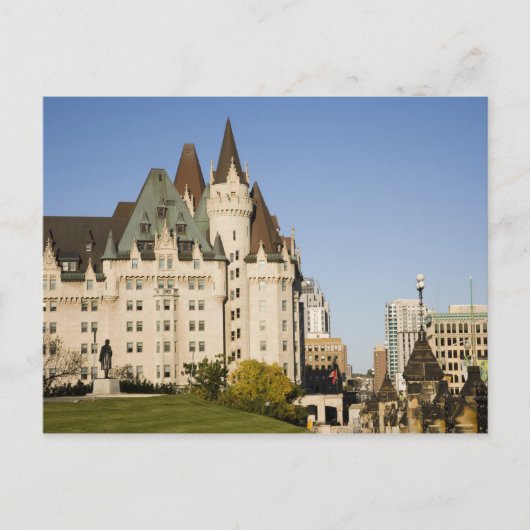 Chateau Laurier Hotel in Ottawa,オンタリオ,カナダ2 ポストカード (正面)