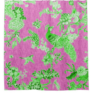 Chateau_Marie_Birds-Toile (c)の_Everyday_ シャワーカーテン