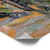 Chateau Noir by Paul Cezanne ポスター (角)