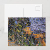Chateau Noir by Paul Cezanne ポストカード (正面/裏面)