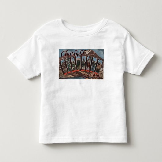 Chatfieldの州立公園、コロラド州 トドラーTシャツ (正面)