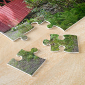 Chatfieldの空の屋根付橋 ジグソーパズル (側面)