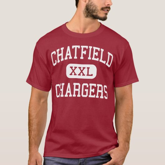 Chatfield -充電器-先輩- Littletonコロラド州 Tシャツ (正面)