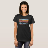 Chatfield State Park Colorado Retro Cool Tシャツ (正面フル)