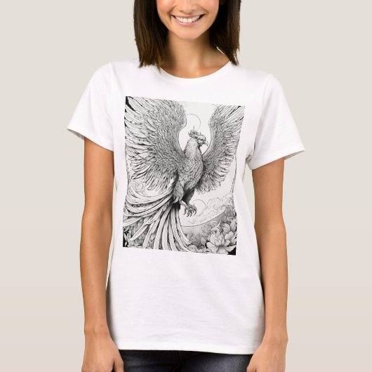 ChatGPT TシャツタイトルChatGPT Sure!ここにfがある Tシャツ (正面)