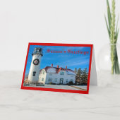 Chathamのライトの季節の挨拶 シーズンカード (正面)