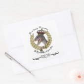 ChatNaNoMLスタンプ スクエアシール (封筒)