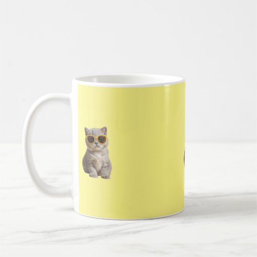 chaton tasse コーヒーマグカップ (左)