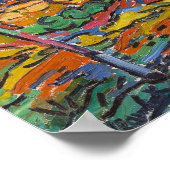 Chatouの家 |モーリス・ド・ヴラニク | ポスター (角)