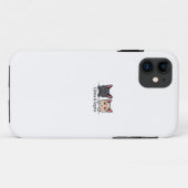 Chats en famille Case-Mate iPhoneケース (裏面(横))
