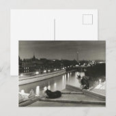 Chats la nuit – パリ – 1954 – ロバート・ドイスノー ポストカード (正面/裏面)