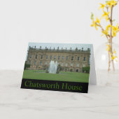 Chatsworthの家 カード (黄色い花)