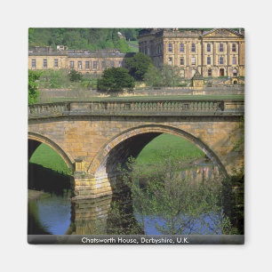 Chatsworthの家、ダービーシャー、イギリス マグネット