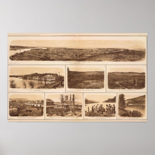 Chattanooga Tennessee River ポスター (正面)