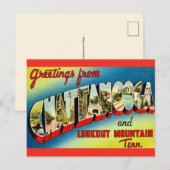 Chattanooga Tennessee Vintage Postcard ポストカード (正面/裏面)