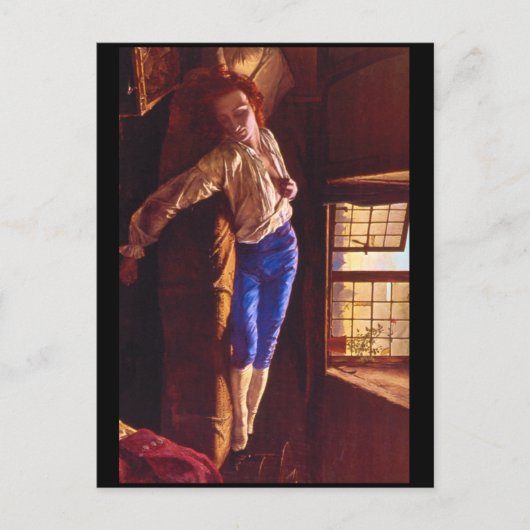 Chatterton' (1856),_Groupsと姿 ポストカード (正面)