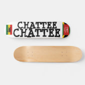 CHATTIE CHATTIE 7 3/4"スケートボードデッキ スケートボード (横)