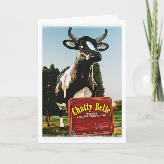 Chatty Belle – The World’s Largest Talking Cow!  カード (正面)