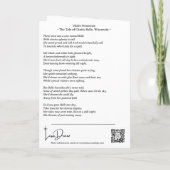 Chatty Belle – The World’s Largest Talking Cow!  カード (裏面)