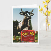 Chatty Belle – The World’s Largest Talking Cow!  カード (黄色い花)