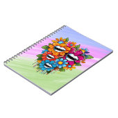 Chatty Blossoms Taza ノートブック (左側)